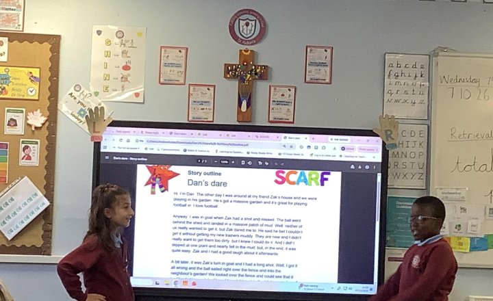 Image of In PSHE yesterday, we explored kindness through role play! 🤝 This helped us understand our actions and learn the importance of taking responsibility.