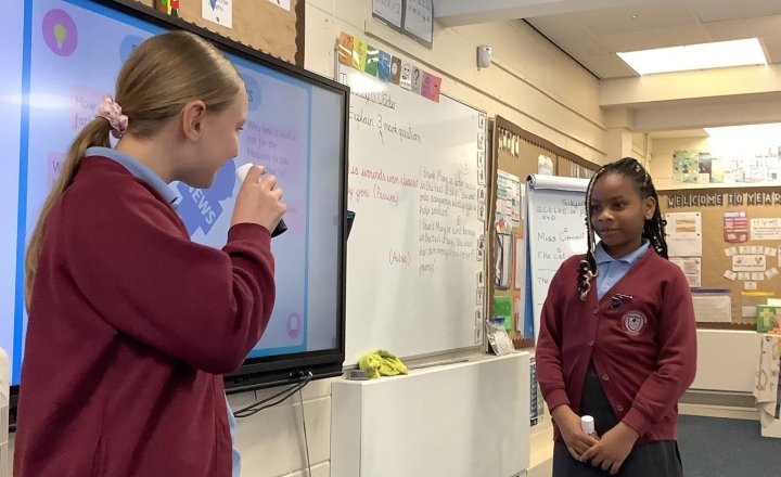 Image of 🗣️ Oracy interviews as Eugene in our English unit