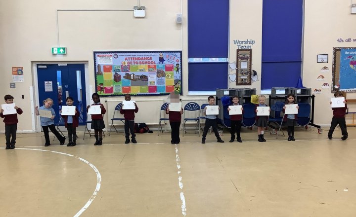 Image of This week in Maths, we have been ordering numbers up to 10. 🔢