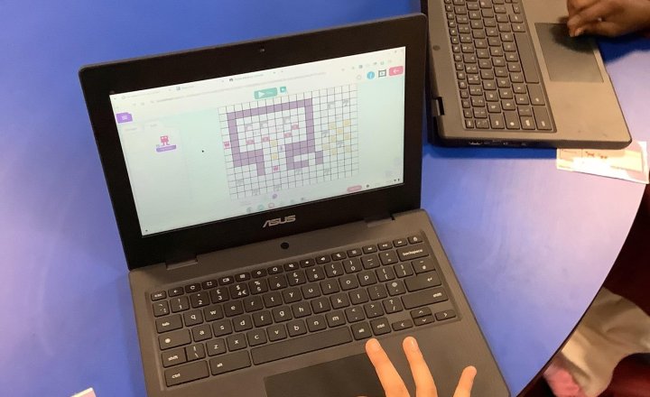 Image of The children became full-fledged game developers at Computing Club today! 🕹️🌟   They built 3D maze worlds from scratch, added custom game mechanics like villains and health boosts, before test-playing each other’s creations! 👾✨