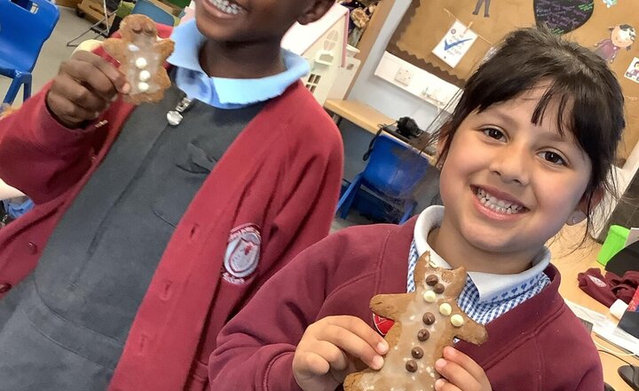 Image of We enjoyed our gingerbread men yesterday.