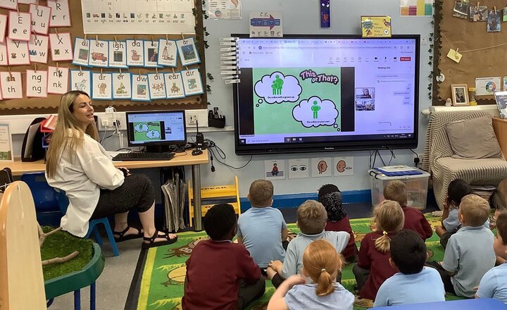 Image of Childnet Education Session.