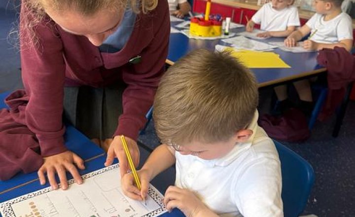 Image of What a lovely transition day! ✍️ This afternoon, Year 1 wrote stunning letters for Mrs Hargreaves to read this evening.