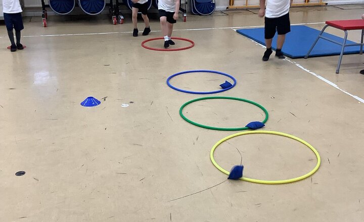 Image of Great work in PE on Friday.