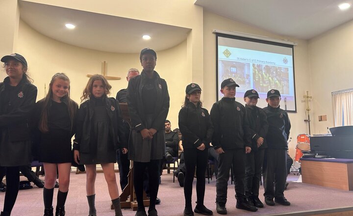 Image of A massive well done to our Mini Cops for their efforts over the past nine months. A fabulous presentation you should all be so proud of yourselves.