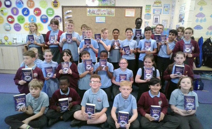 Image of We have just finished reading 'The Wizards of Once' by Cressida Cowell. It was a very entertaining book - ask us about it.