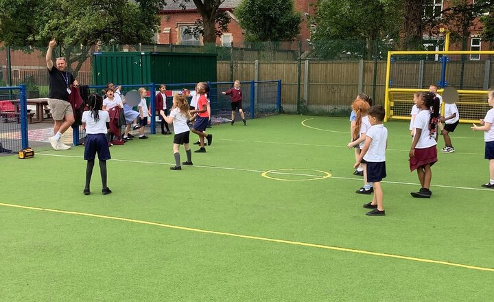 Image of We had our final PE lesson with Sam! We had so much fun!