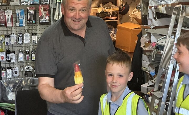 Image of Today our Ambassador club has given out ice lollies to the community as a random act of kindness. We think everyone enjoyed them. (We did!)