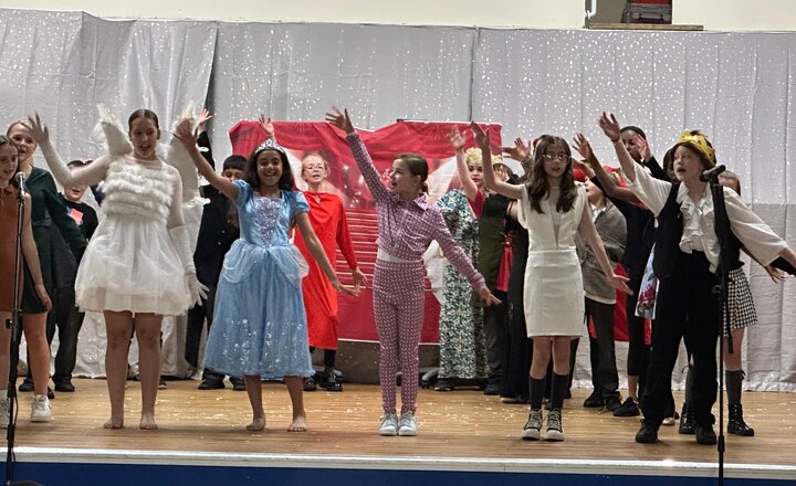 Image of Fantastic show tonight Year 6! Let's hope England can put on a show tonight; we doubt it will be as good as yours!