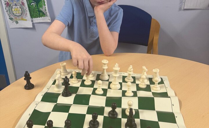 Image of Super chess skills from a year 4 pupil who I had the pleasure of playing today!