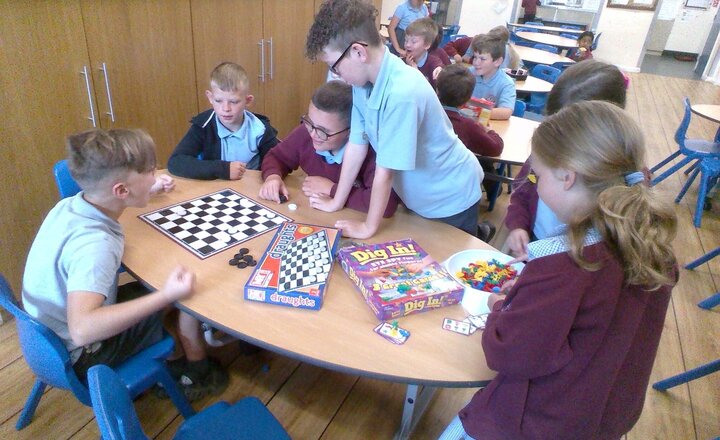 Image of Busy bees at Breakfast Club this morning.