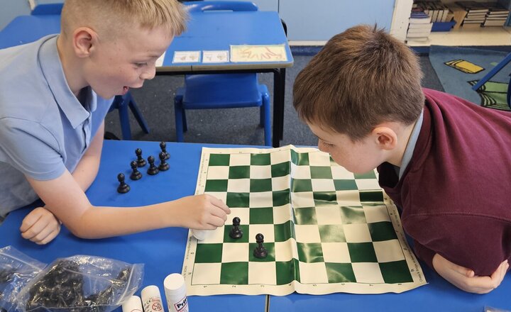 Image of This week, the chess club has been focusing on the queen piece.