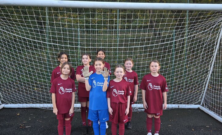 Image of Well done St Aidan's girls' football team!