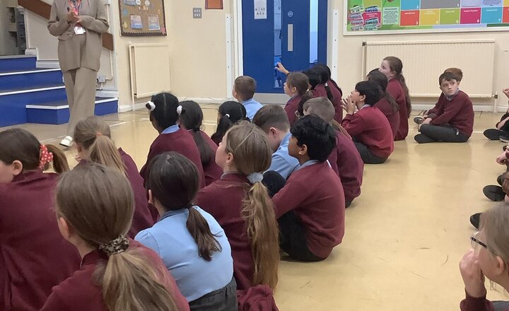 Image of Today, we had an assembly with year 5 all about online safety and making good choices.