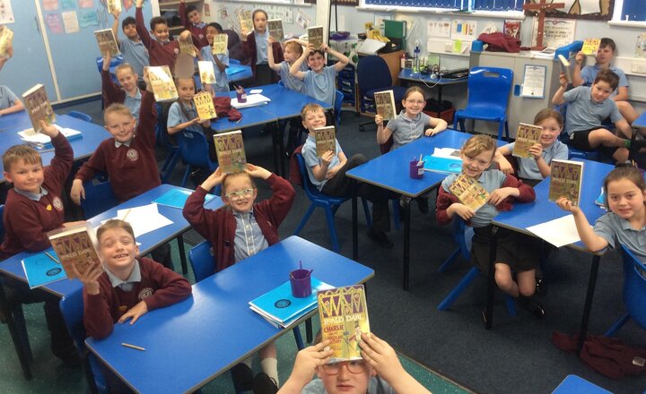 Image of Yesterday, we finished our latest novel ‘Charlie and the Chocolate Factory’. The children thoroughly enjoyed it. I wonder what our next novel will be?!