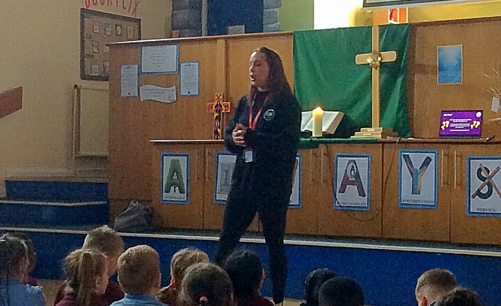 Image of Today we had an inspiring visit from the incredible Beth Tweddle.