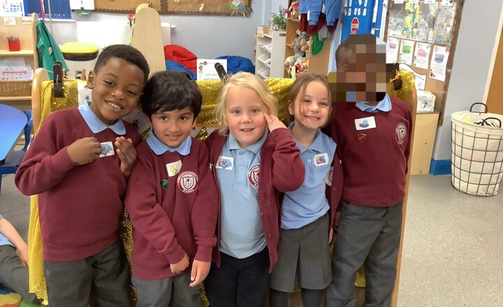 Image of We have some busy bees and learning superheroes in class today.