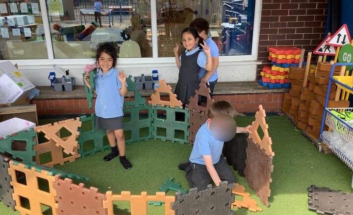 Image of In RE we have been learning about Jesus’ special friends. We read the story Jesus Calls Peter and then made a boat to go recall the story in provision.