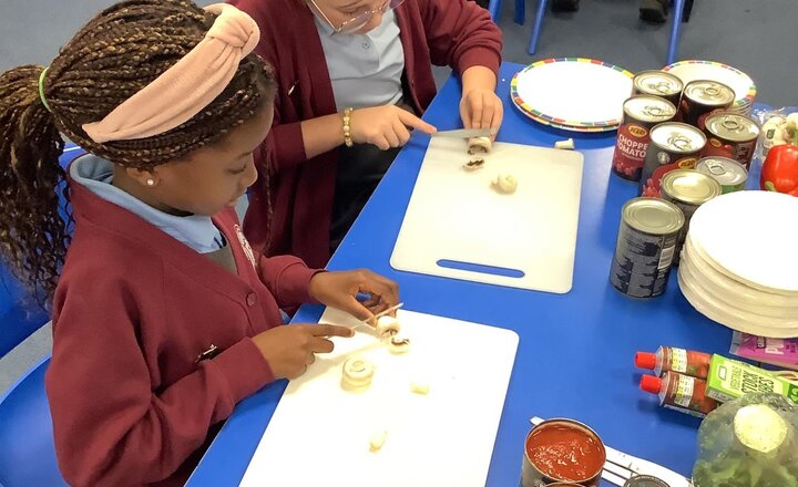 Image of Today the children made their own pasta sauce ready to take home!