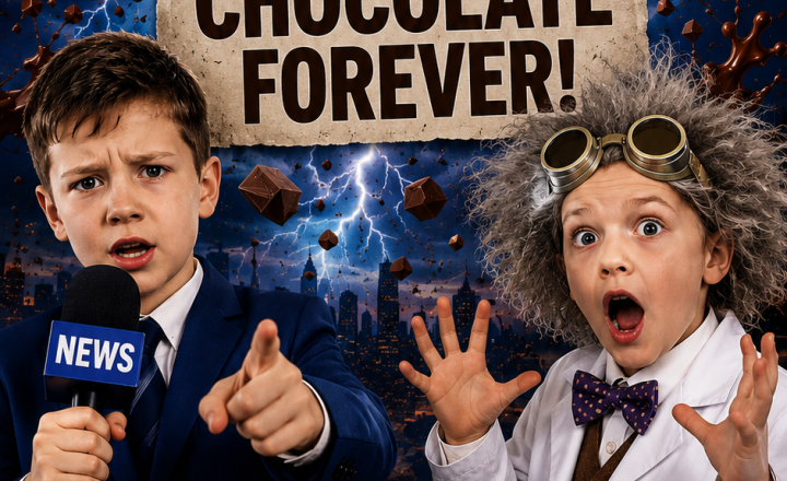 Image of Year 4 Oracy - Breaking News: The End of Chocolate Forever?! 🍫 