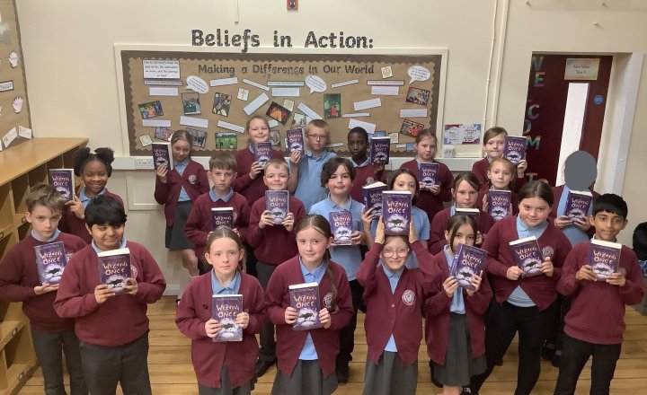 Image of We have officially turned the final page of our class novel, The Wizards of Once by Cressida Cowell. From Xar’s wild schemes to Wish’s bravery, the children have been absolutely gripped by the world of Badness and Iron.