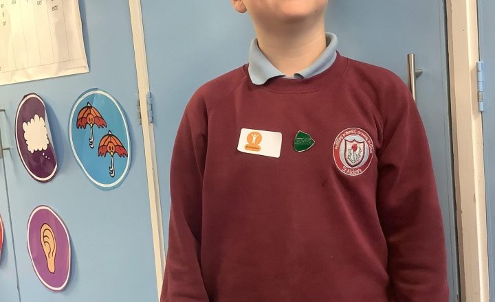 Image of Billy has wowed us today with his physical strand of Oracy in colourful semantics , always making us proud.