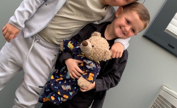 Image of Hugo had a great weekend with Aidan!  Who will be taking Aidan or Adrianna home this week?