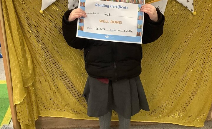 Image of Joud was Reception's reader of the week last week. Such a Superstar!
