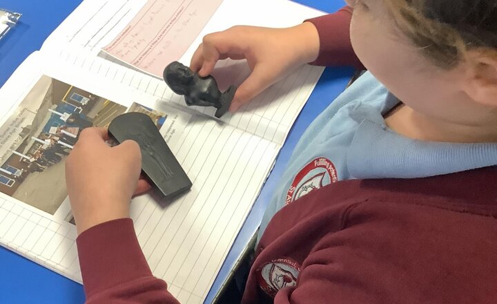 Image of Year 3 have been looking at Ancient artefacts. To understand how we know about ancient civilisations.