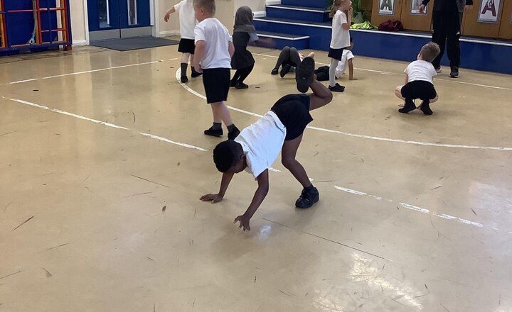 Image of Year 1 PE: Learning Unison & Canon Choreography