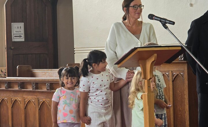 Image of Back to School Service at Church