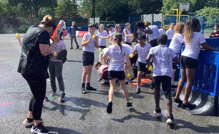 Image of 🌤️🙌 Sun, Smiles, and Soaking Fun in Year 4