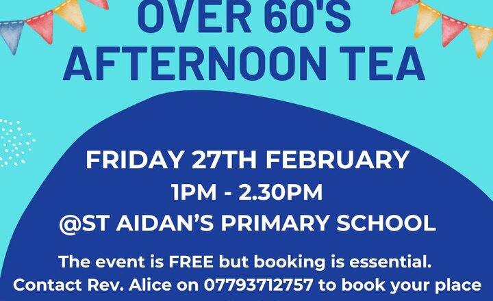 Image of After a fantastic turnout at our previous community meal, St Aidan's Church group is hosting another Afternoon Tea here at the school!