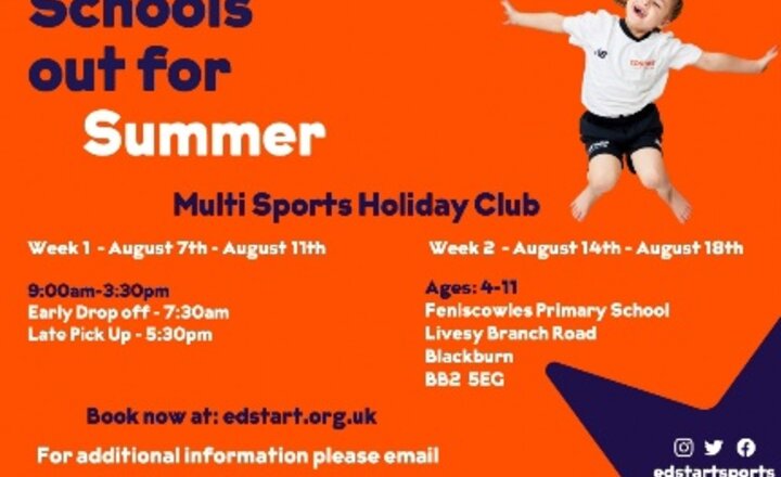 Image of More summer fun! Multi-sports holiday club.