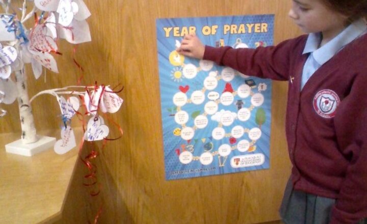 Image of Along with many other schools and churches within the Blackburn with Darwen Diocese we have joined the year of prayer. We are very much looking forward to what's to come next.