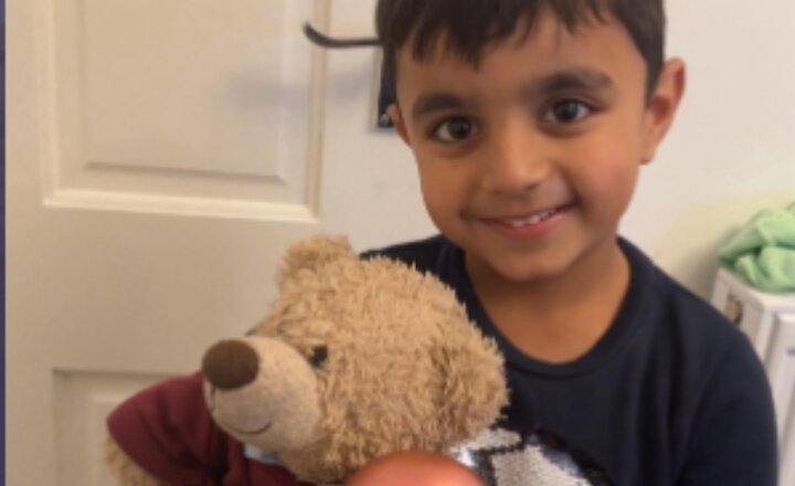 Image of Abdul was our VIP (Values in Practice award winner) last week so he got to take Aidan the bear home for the weekend :-).  Who will be taking home Adrianna or Aidan this week?