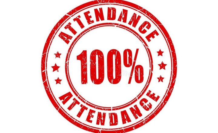 Image of Today we had 100% attendance across the school!