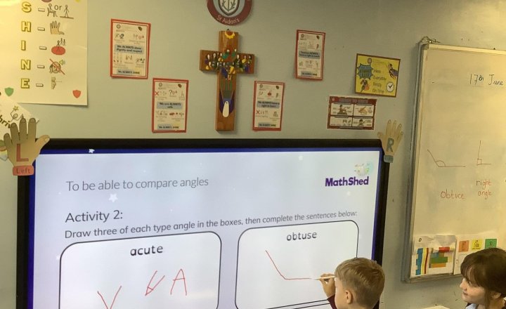 Image of 🤔 Acute or Obtuse? Year 3 Have All the Answers!