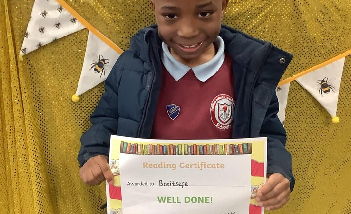 Image of Well done Boritsefe Reception's reader of the week! - 26.03.26