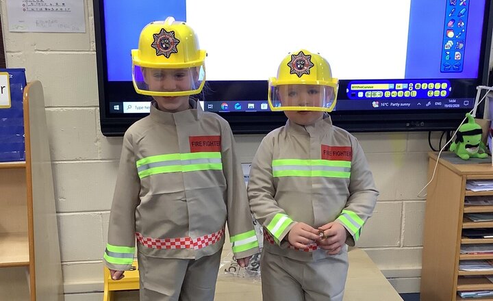 Image of From 1666 to now! We have been learning how life has changed since the The Great Fire of London, using our uniforms today to compare the past with the present.