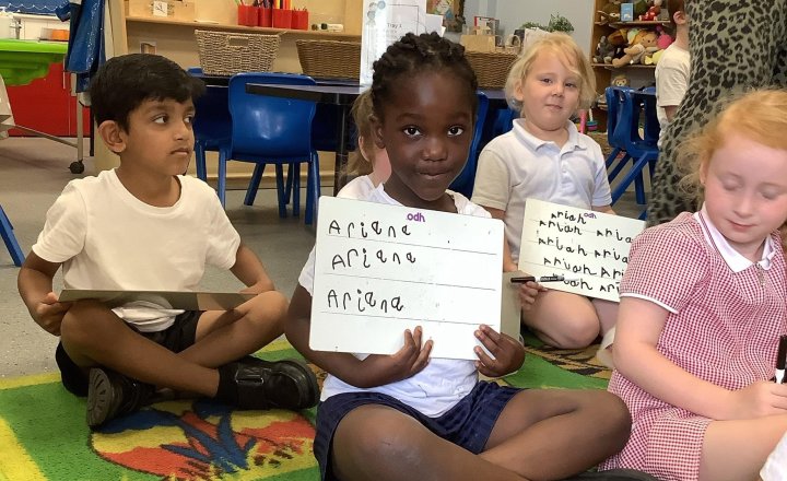 Image of Super writing in Reception! ✍🏼🤩
