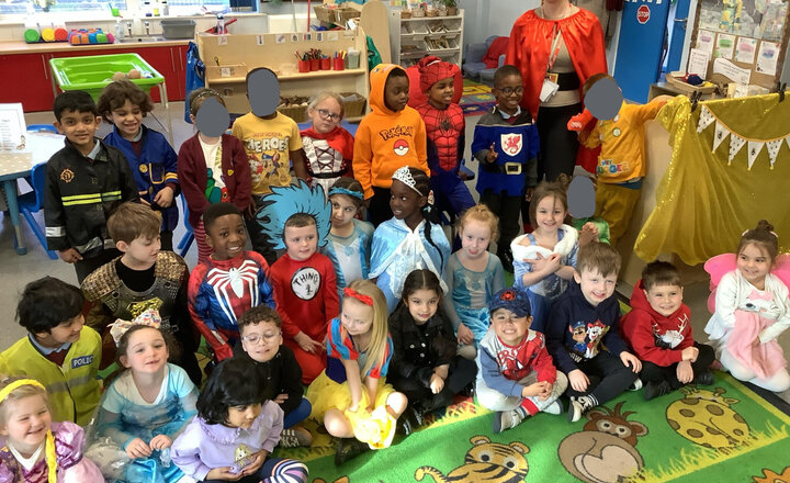 Image of Reception had a fantastic World Book Day in their creative outfits!