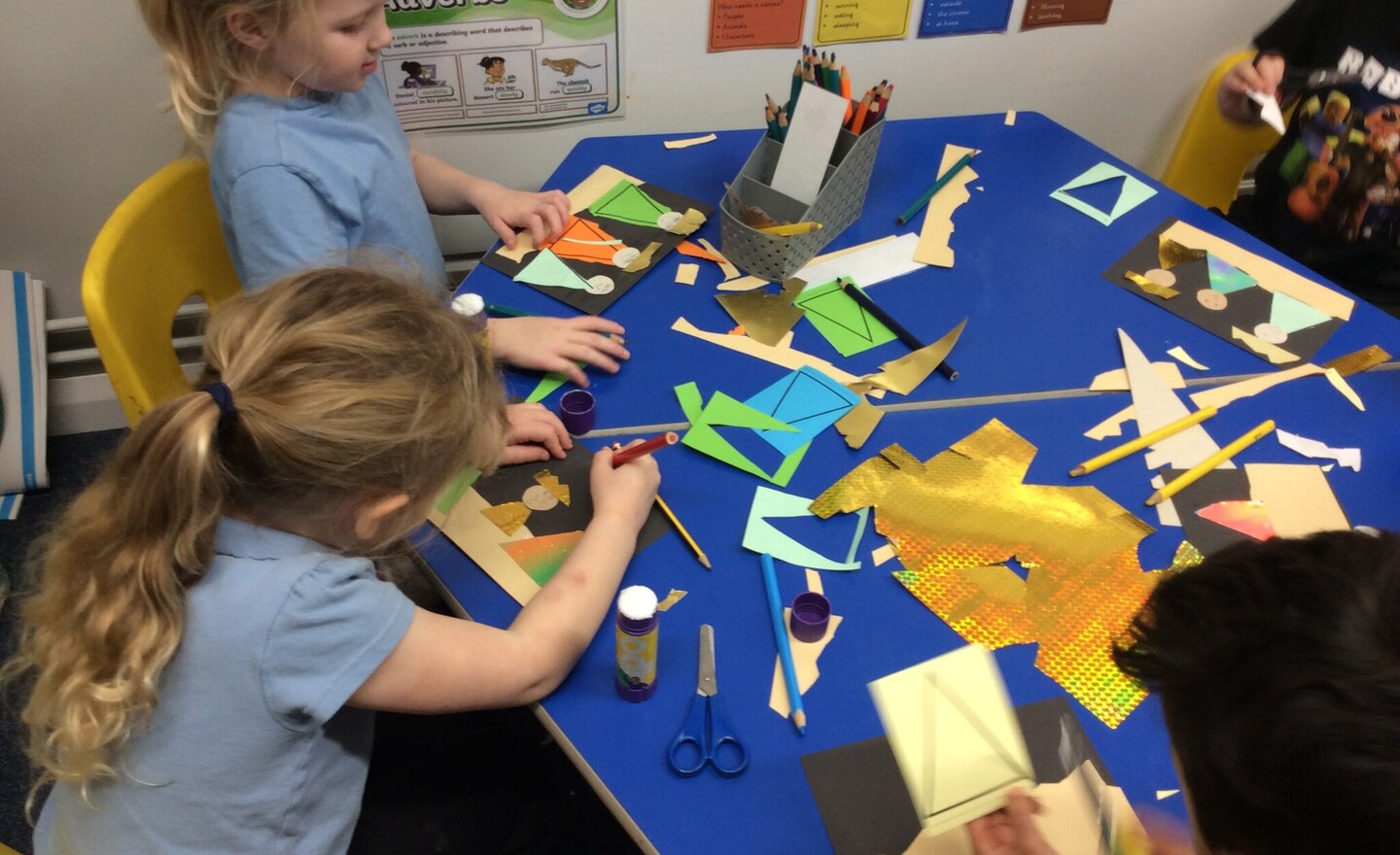 Image of Reflecting on the Nativity and Learning Through Shape