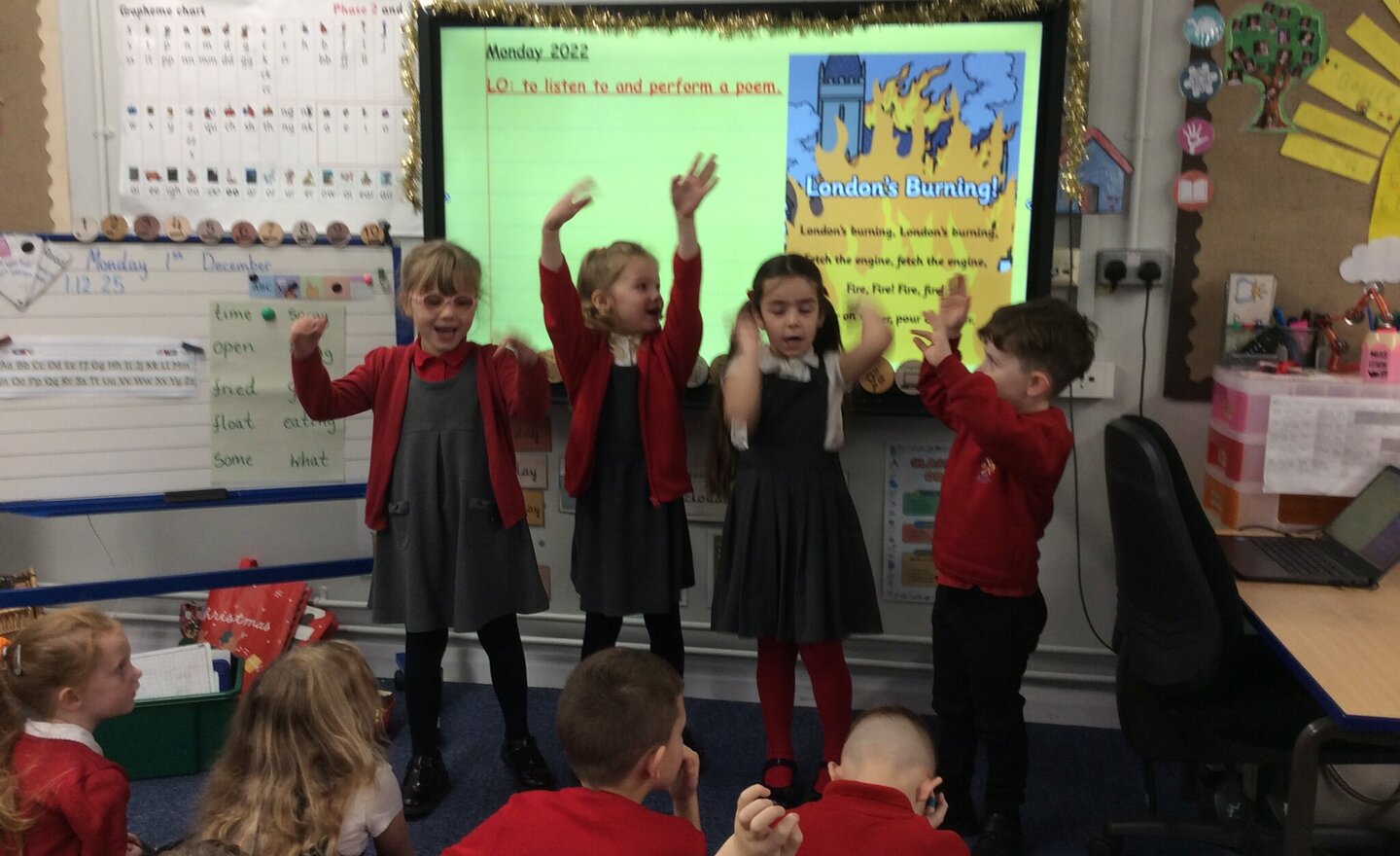 Image of London's Burning Poetry Performance!