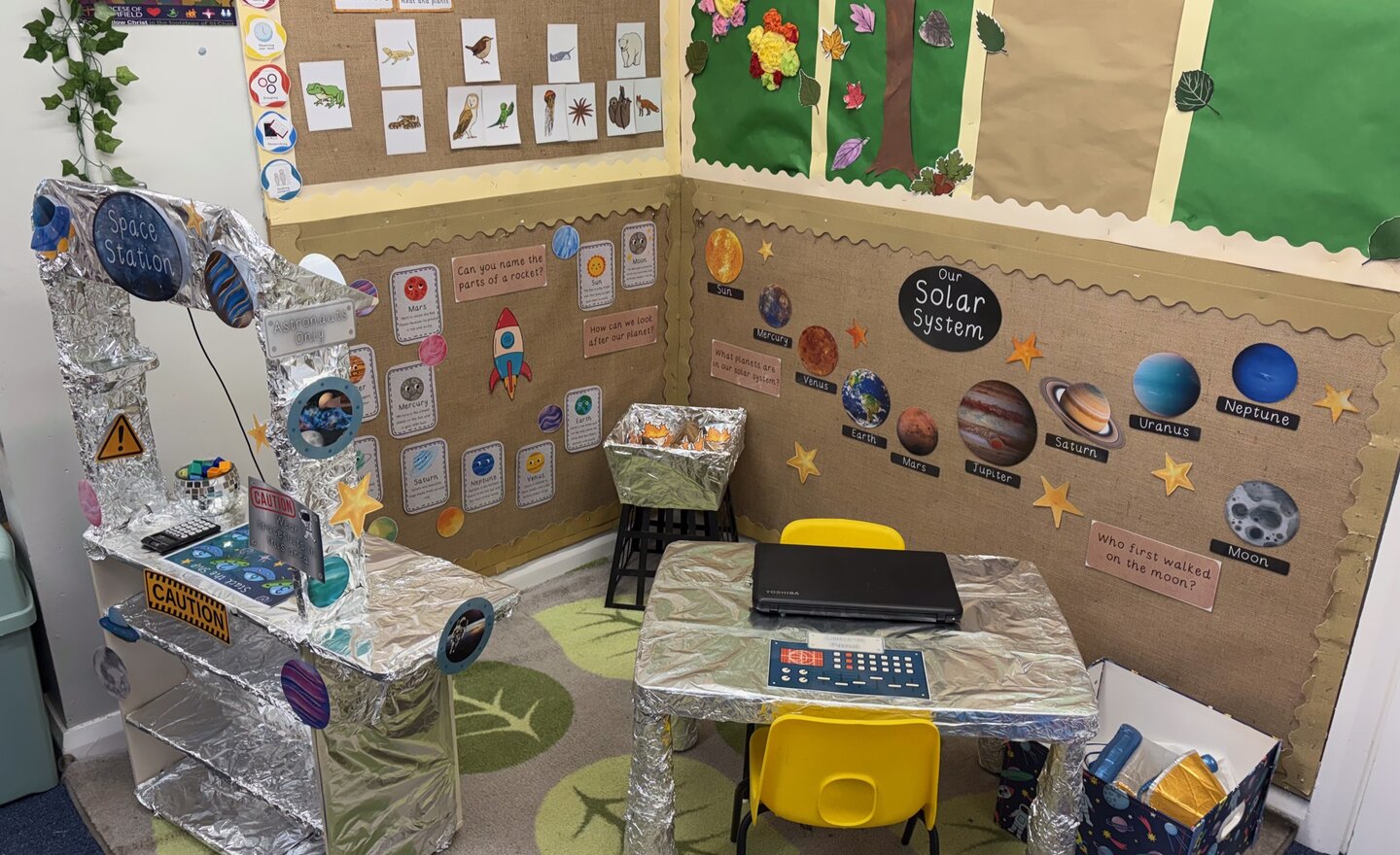 Image of Mission Control: Cutting Skills Take Flight in Reception!