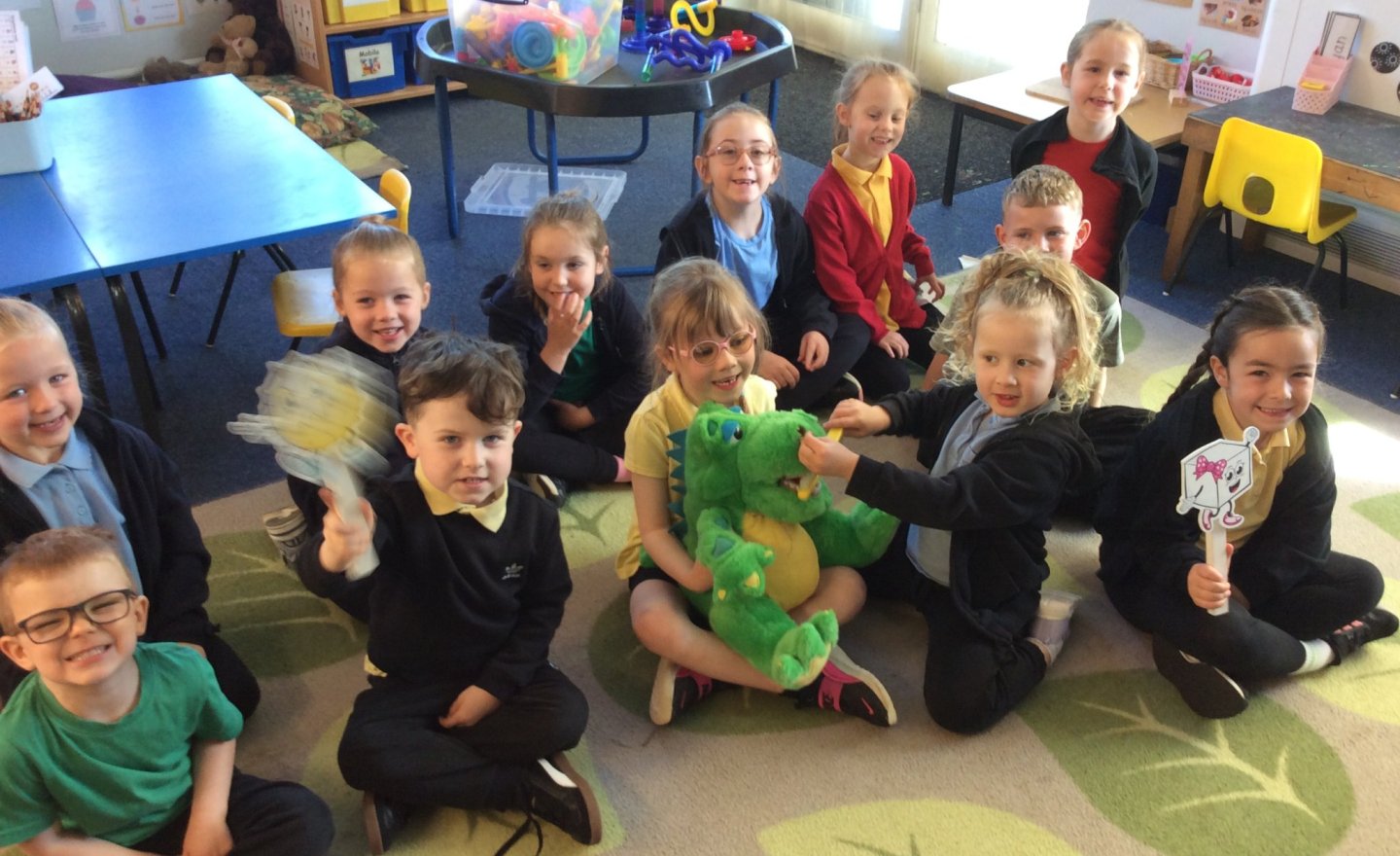 Image of Super Smiles with Our NHS Visitors