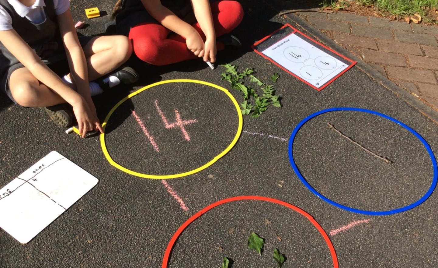 Image of Outdoor Maths: Exploring Teen Numbers and Partitioning!