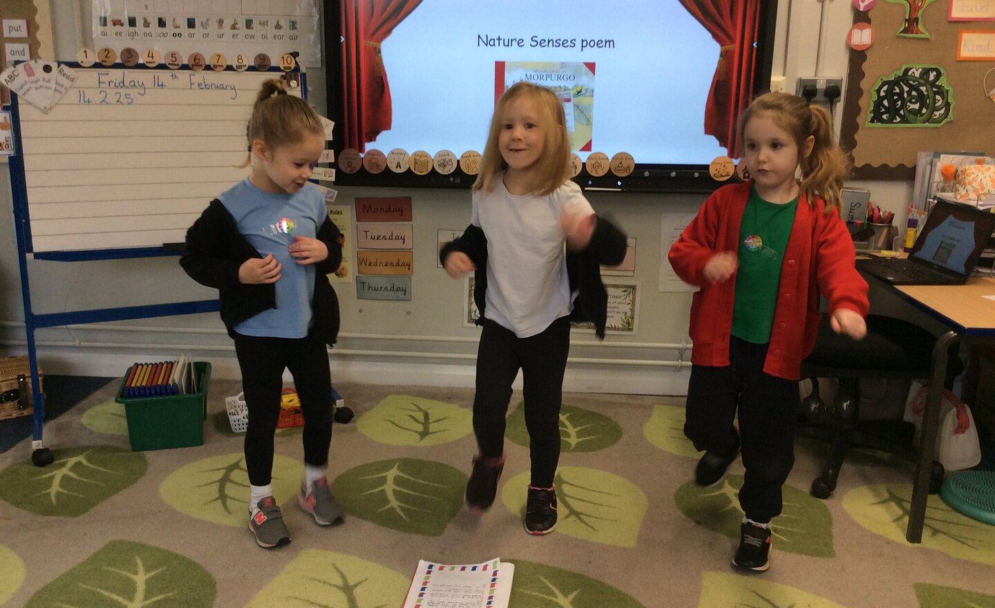 Image of Poetry in Motion: Senses in Action