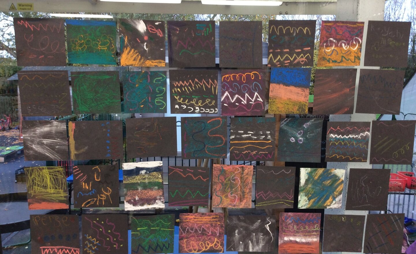 Image of Marvellous Marks: Our First Steps into Optical Art!