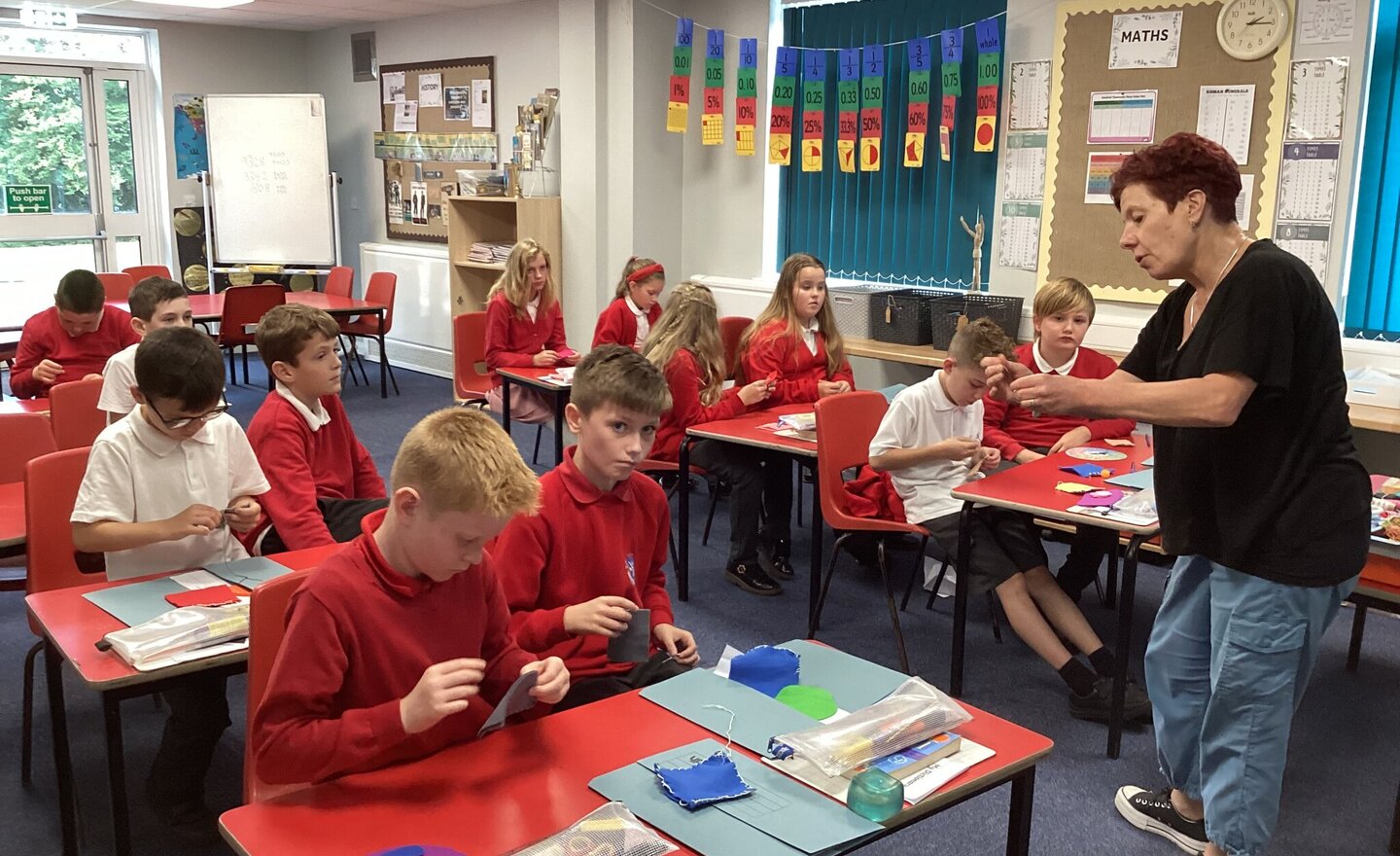 Image of Sewing skills.